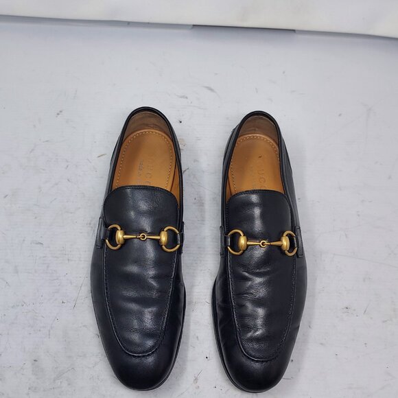 Gucci Jordaan Black Leather Horsebit MENS Loafer main image 6